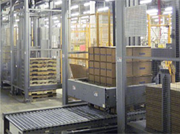 Conventional palletizing machines