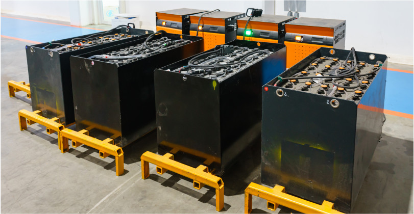 Forklift batteries